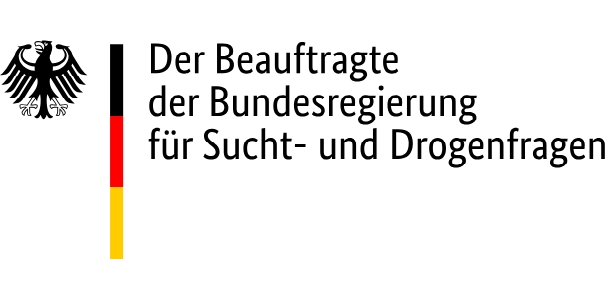 Logo des Bundesbeauftragten für Sucht- und Drogenfragen